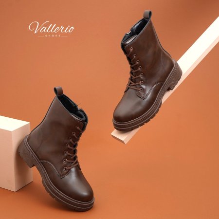 بوت نعل ناعم - رباط وسحاب جانبي