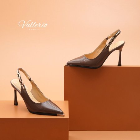 هيلز كعب عالي - جلد لمعه