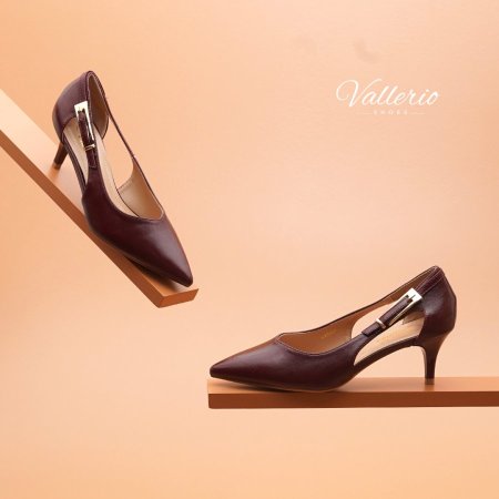 هيلز كعب وسط مفتوح من الجنب