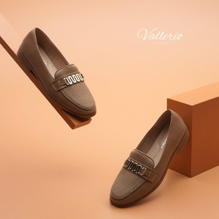 توبسايدر نعل ناعم - جلد وقماش