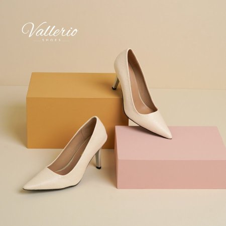 هيلز LV كعب وسط